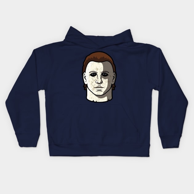 micheal myers Kids Hoodie by enzo studios